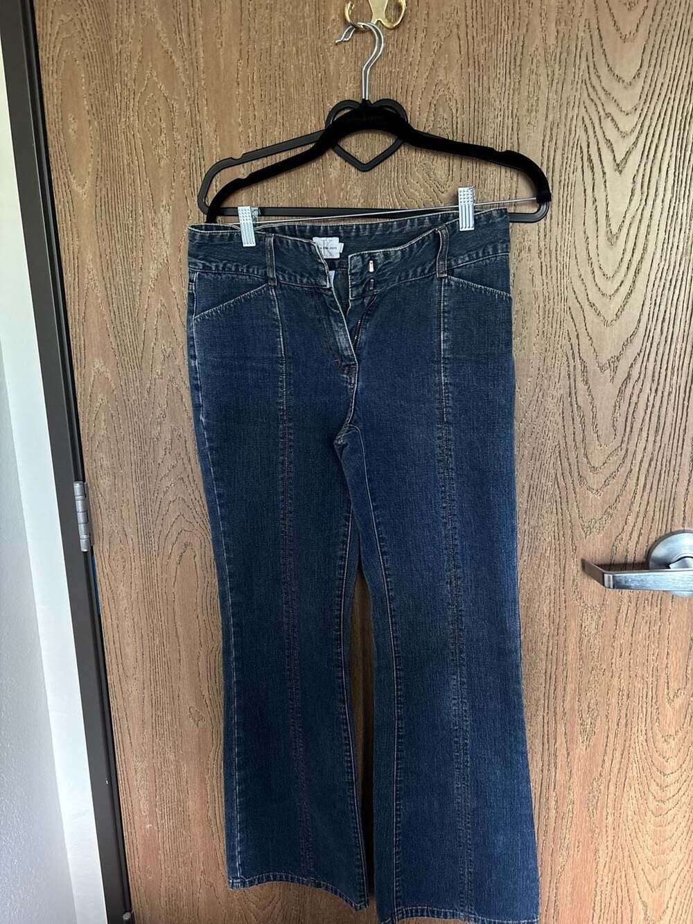 Calvin Klein Jeans Vintage Y2K Front Seam Flare Jeans Size 6